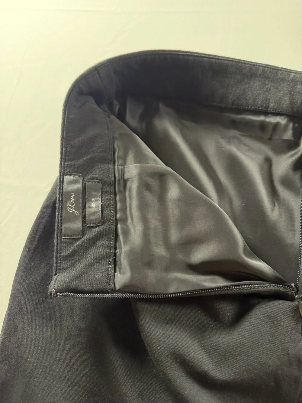 J Crew Classic Black Women's Pencil Skirt - Picture 9 of 9
